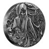 LOKI - NORSE GODS - 2016 2 oz Pure Silver High Relief - Antique Finish - Perth Mint