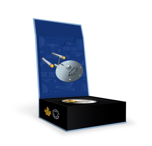 STAR TREK: CAPTAIN KIRK - 2016 $10 1/2 oz Fine Silver Coin - Royal Canadian Mint