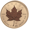 FOUR SEASONS SET - Canadian Maple Leaf - 2016 4 oz - 4 x 1 oz Pure Silver Coins - Full 24K Gild and Color -  Classic Edition