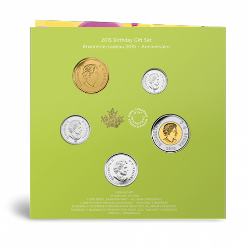 2015 Royal Canadian Mint - Birthday Gift Set