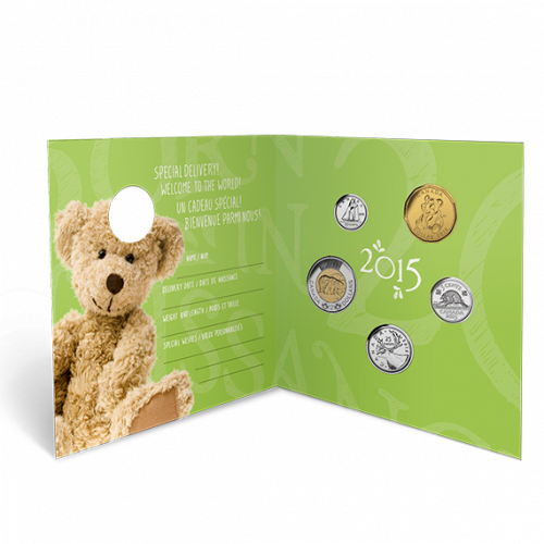 2015 Royal Canadian Mint - Born Baby Gift Set