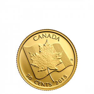 2015 1/25 oz. Pure Gold Coin - Maple Leaf