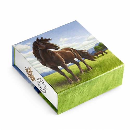 2015 $100 1 oz Fine Silver Coin - Canadian Horse