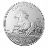 2015 $100 1 oz Fine Silver Coin - Canadian Horse
