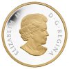 2014 1/2 oz. Fine Silver Gold-Plated Coin - Celebrating Canada