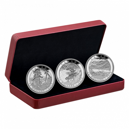 2015 $15 Fine Silver - Carmichael 3 Coin Set