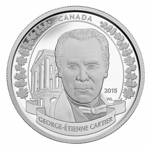 2015 1 oz Silver Coin Г?? Sir George-??tienne Cartier