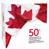 2015 $3 Fine Silver Coin - 50th Anniversary Of The Canadian Flag