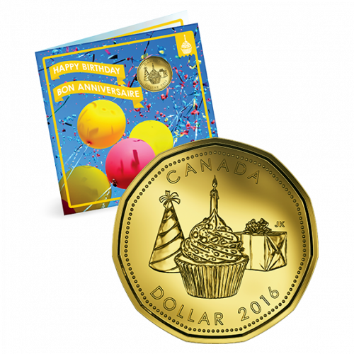 HAPPY BIRTHDAY - 2016 Gift Set - Royal Canadian Mint