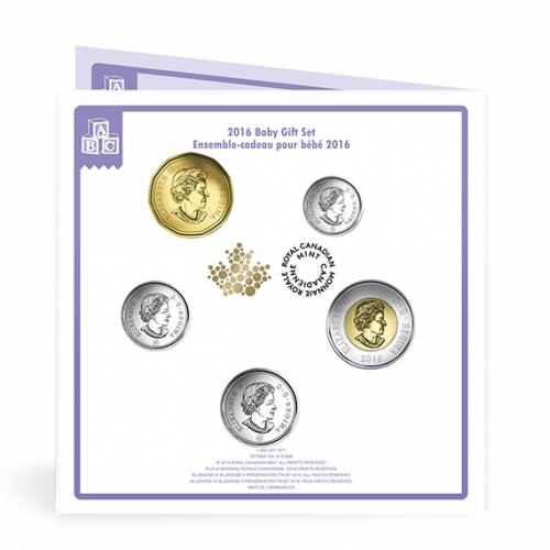 BORN (BABY) - 2016 Gift Set - Royal Canadian Mint