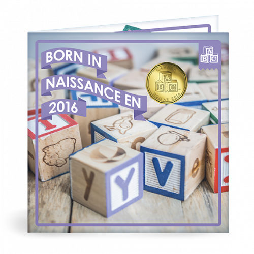 BORN (BABY) - 2016 Gift Set - Royal Canadian Mint