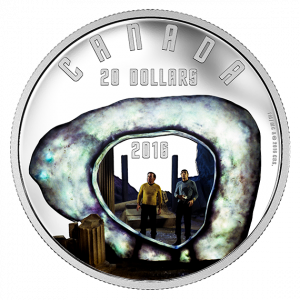 STAR TREK: THE CITY ON THE EDGE OF FOREVER - 2016 $20 1 oz Fine Silver Coin