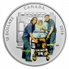 *NATIONAL HEROES: PARAMEDICS - 2016 $15 3/4 oz Fine Silver Coin - Royal Canadian Mint