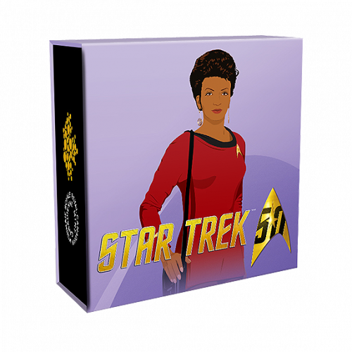 STAR TREK: UHURA - 2016 $10 1/2 oz Fine Silver Coin