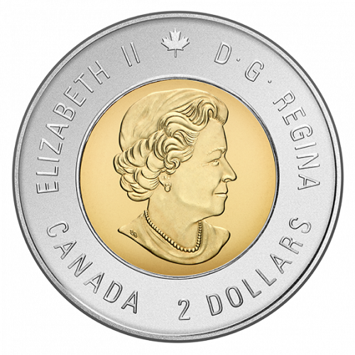 75TH ANNIVERSARY OF THE BATTLE OF THE ATLANTIC - 2016 $2 Toonie Brilliant Uncirculated Coin