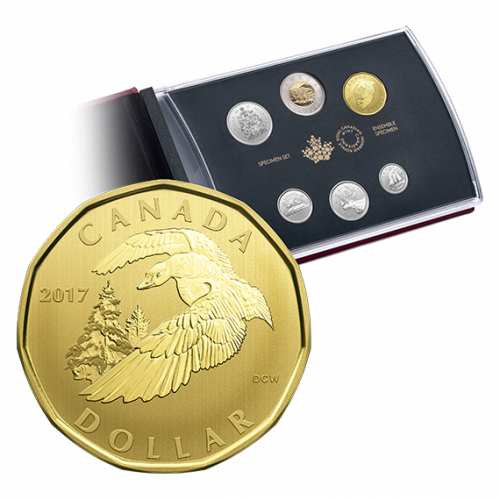 *SNOW GOOSE - 2017 6-Coin Specimen Set