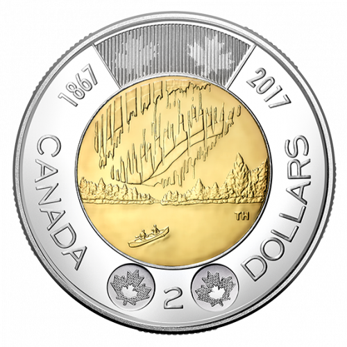 DANCE OF THE SPIRITS - 2017 $2 Toonie  Brilliant Uncirculated Coin