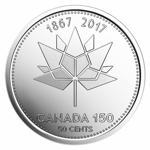 *2017 2 X 50-CENT SPECIAL WRAP ROLLS - CLASSIC & CANADA 150