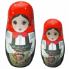MATRYOSHKA DOLL - 2016  1 oz Pure Silver Coin - Solomon Islands