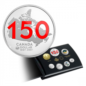 CANADA 150: OUR HOME AND NATIVE LAND - 2017 Limited Edition Silver Dollar Proof Set