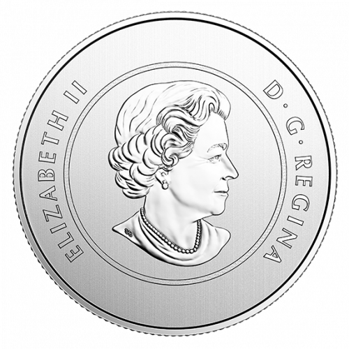 *PROUDLY CANADIAN - GLOW IN THE DARK - 2017 $5 1/4 oz Fine Silver Coin - Royal Canadian Mint