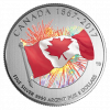 *PROUDLY CANADIAN - GLOW IN THE DARK - 2017 $5 1/4 oz Fine Silver Coin - Royal Canadian Mint