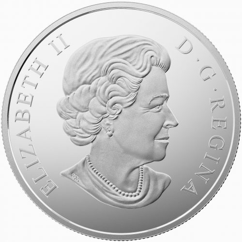 2015 $200 2 oz Fine Silver Coin - Coastal Waters of Canada