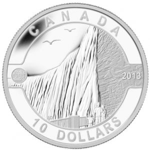 2013 Niagara Falls - 1/2 oz Fine Silver Coin