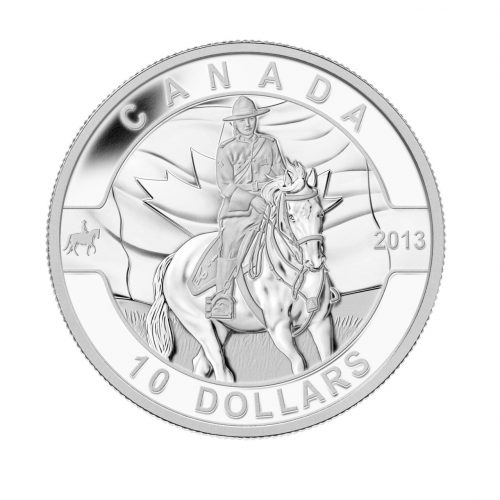 1/2 oz Fine Silver Coin - The RCMP (2013)