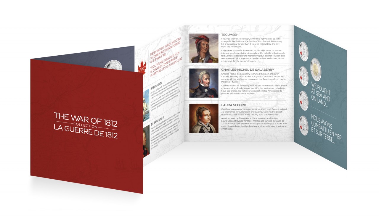 The War of 1812 Commemorative Gift Set (2013)