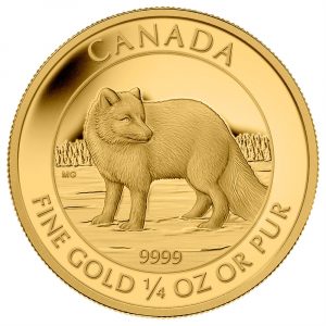 2014 $10 Fine Gold Coin - Arctic Fox