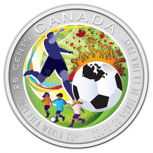 2014 Coloured Coin - 2014 FIFA World Cup