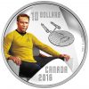 STAR TREK: CAPTAIN KIRK - 2016 $10 1/2 oz Fine Silver Coin - Royal Canadian Mint