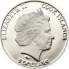 2014 1 oz Silver Coin - Meteorite - Moldavite Impact