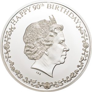 HAPPY 90TH BIRTHDAY - QUEEN ELIZABETH II - 2016 $1 2g Pure Silver Coin - Coin Invest Trust