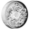 CHINESE ANCIENT MYTHICAL CREATURES -  2016 1 oz Silver Proof High Relief Coin