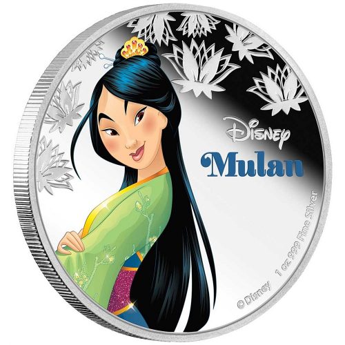 MULAN - Disney Princess Series - 2016 1 oz Silver Coin