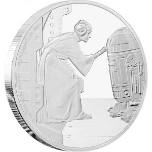 PRINCESS LEIA ORGANA - STAR WARS CLASSIC - 2016 1 oz Proof Silver Coin