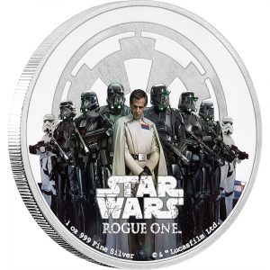 STAR WARS: ROGUE ONE - THE EMPIRE - 2017 1 oz Pure Silver Coin