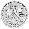FAREWELL TO THE PENNY - 2012 5 oz Fine Silver Coin - Canada - RCM