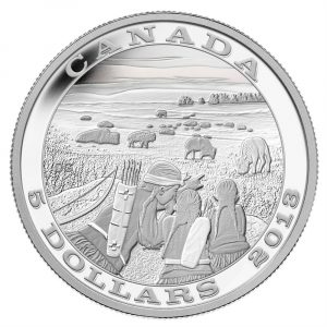 Tradition of Hunting: Bison Fine Silver Coin - 2013