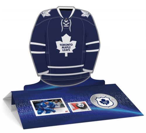 25c 2014 NHL Coin and Stamp Gift Set Toronto Maple Leafs