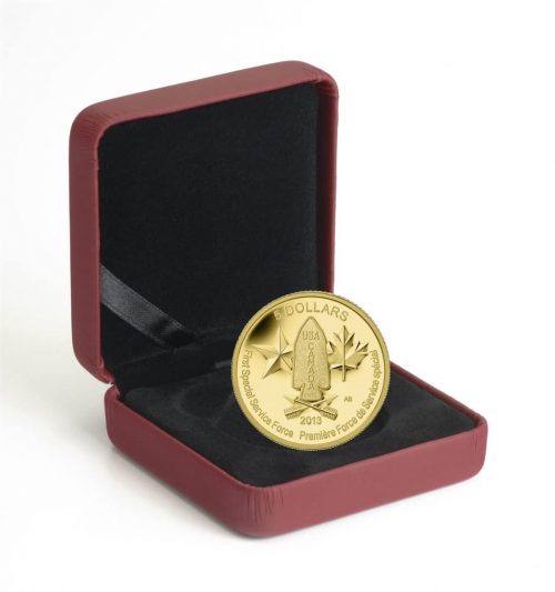 2013 1/4 oz Pure Gold Coin - Devil's Brigade