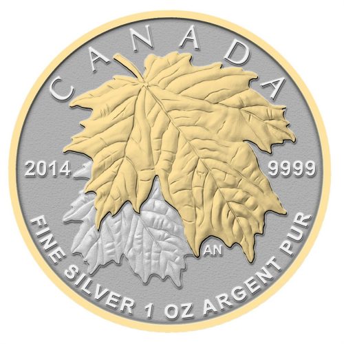 Fine Silver Fractional Set - Maple Leaf - Mintage: 9,999 (2014)