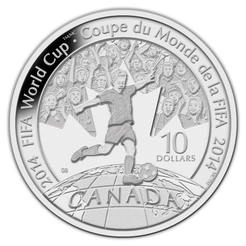 FIFA Fine Silver Coin - 1/2 oz - 2014