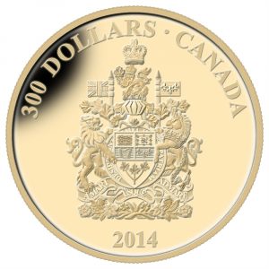 2014 14-Karat Gold Coin - Canada Coat of Arms