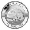 2014 $10 Fine Silver Coin - O'Canada - The Igloo