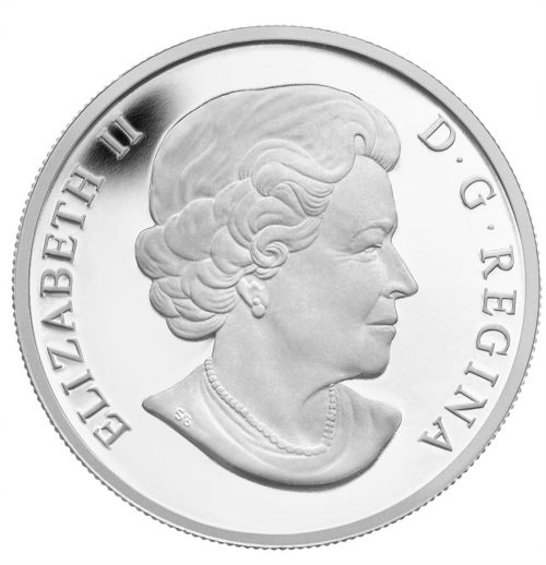 2014 1/2 oz Fine Silver Coin -O`Canada -  Goose
