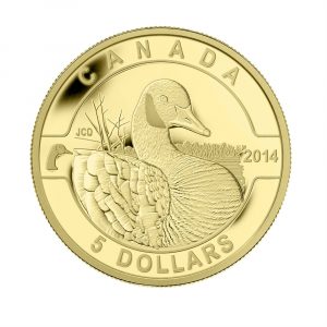 2014 1/10 oz Pure Gold Coin - Goose