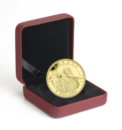 2014 1/10 oz Pure Gold Coin - Goose